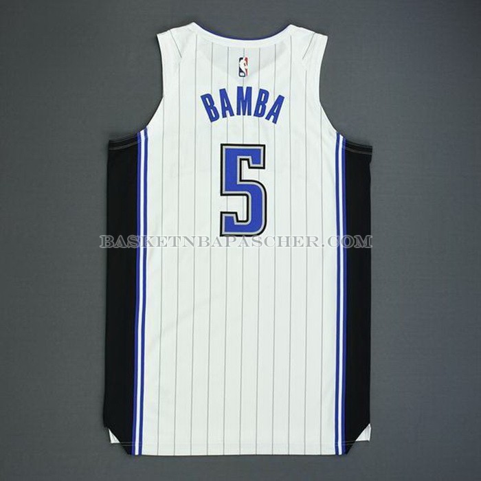 Maillot Orlando Magic Mohamed Bamba NO 5 Icon Authentique 2019-20 Blanc
